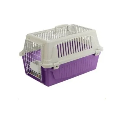 Ferplast - Atlas 10 Open - Транспортна чанта за кучета и котки с мека постелка и съд за вода , 48 / 32, 5 / 29 см