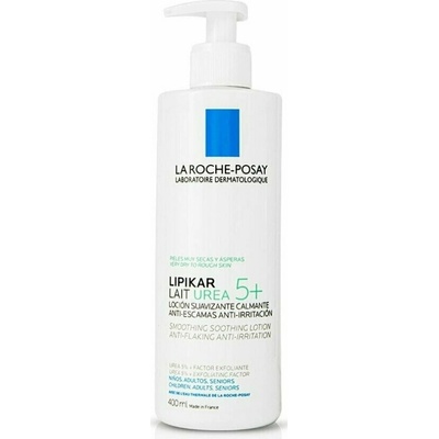 La Roche-Posay Lipikar Lait Urea 5+ zklidňující tělové mléko pro suchou a podrážděnou pokožku 400 ml