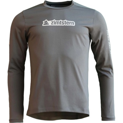 Zimtstern Мъжка фланелка с дълъг ръкав за колоездене Zimtstern Corez MTB Shirt L/S Cycling jersey - Veti Green (056-4126-0212)