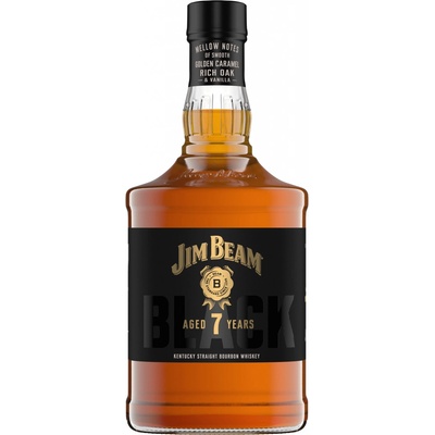 Jim Beam Black Label 43% 0,7 l (čistá fľaša)