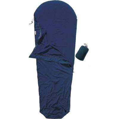 Cocoon Вътрешен чувал Cocoon Micro-Fleece MummyLiner Travel sleeping bag - Dark Petrol - размер 220 x 80/60 cm (515-0076-0211)