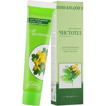 Eliksír Krémový balzam Lastovičník extrakt čistotel 40 ml
