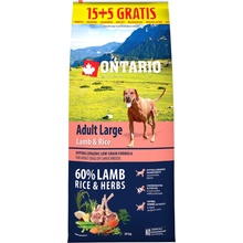 Ontario Adult Large Lamb & Rice 20 kg