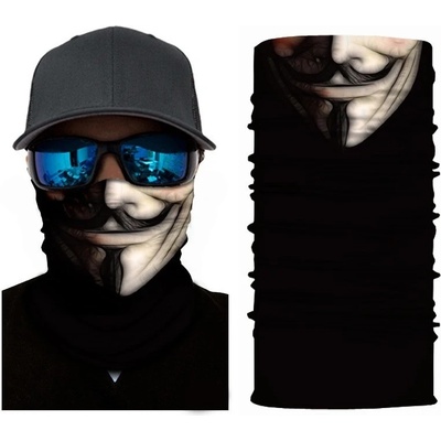 Vendeta Anonymous šatka na tvár či hlavu