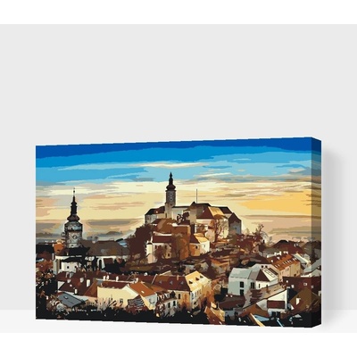 Painting Queens Painting Queens Mikulov 80 x 120 cm bez rámu a bez vypnutí plátna PBN/MIKULOV/80X120/WO