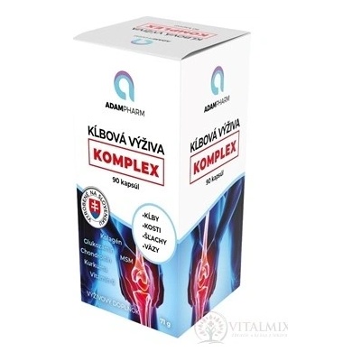 ADAMPharm Kĺbová výživa KOMPLEX 90 kapsúl