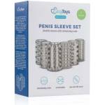 EasyToys - комплект пенис ръкави - сив - 6 броя