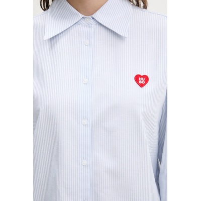 HUGO BOSS Памучна риза HUGO Erselia (50556370)