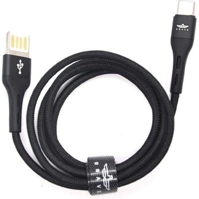 Base BRAVE двоен USB към Lightning кабел 734248 (263068_Черно)