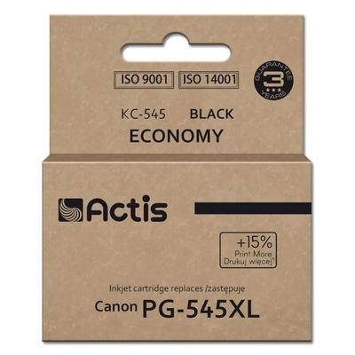Actis Мастило Actis KC-545 (заместител за Canon PG-545XL, Supreme, 15 ml, 207 страници, черно) (KC-545)