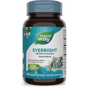 Nature's Way Eyebright - Очанка (смес) - В подкрепа на зрението, 100 капсули Nature’s Way (380)