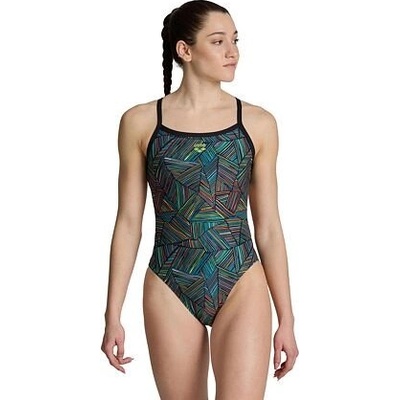 Arena dámske plavky Performance Women's Overview Challenge Back Swimsuit