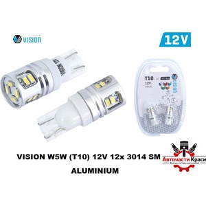 Vision light VISION -58287 Крушки Led-Т10 -W5W-12V aluminum ('264389)