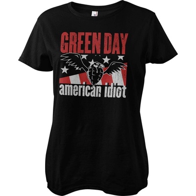 Green Day American Idiot Black L Дамски Риза (WMX-5-GDAY002-H49-6-BK-L)