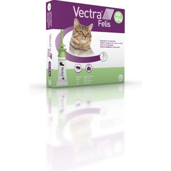 Vectra 3D dog S 4-10 kg 3 x 1,6 ml