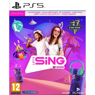 Let’s Sing 2025 + 2 mikrofony