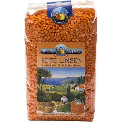 BioKing Bio červená čočka 500 g