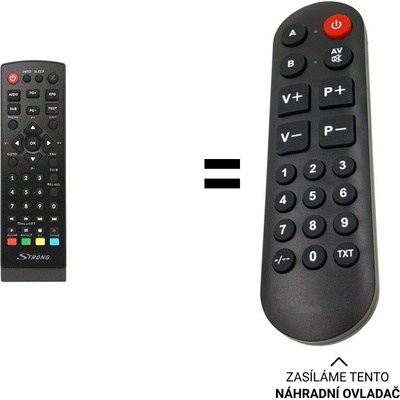 Dálkový ovladač Senior Strong SRT82
