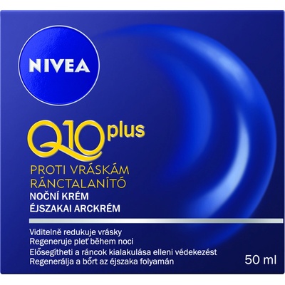 Nive Visage Q10 Plus noční krém proti vráskám 50 ml – Zboží Dáma