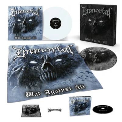 Nuclear Blast Immortal: War Against All Box (Coloured Polar White Vinyl) - Vinyl (LP)+CD (058677)