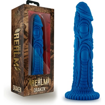 Фентъзи дилдо с релефна повърхност, 19, 6см. - The Realm Draken (BLUSH00001)