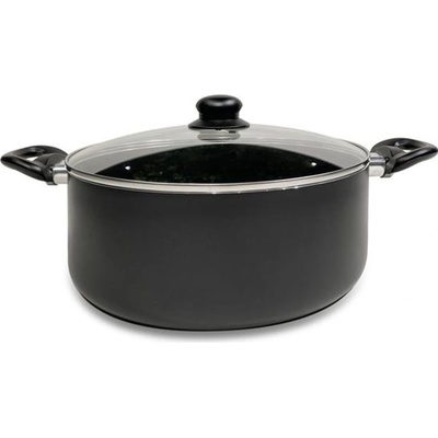 KITCHISIMO KASTROL SE SKL.POKLICÍ NERO KITCHISIMO 28X11CM 6L_hamashop