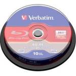 Verbatim BD-RE SL(10-пакет)Blu-Ray/шпиндел/2x/25GB (43694)
