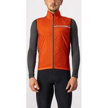 Castelli Squadra Stretch vest červeno oranžová