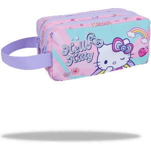 COOLPACK Несесер COOLPACK Primus с три ципа Hello Kitty Pastel