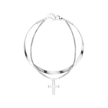 Šperky4U ocelový s křížem OPA1764-ST