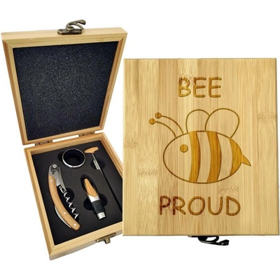 Sablio Dárková sada na víno Bee proud: 147×168×49 mm