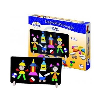 Magnetické puzzle děti