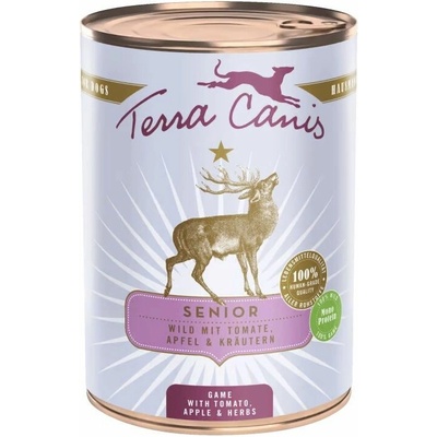 Terra Canis Senior Game with tomato apple & herbs 400 g
