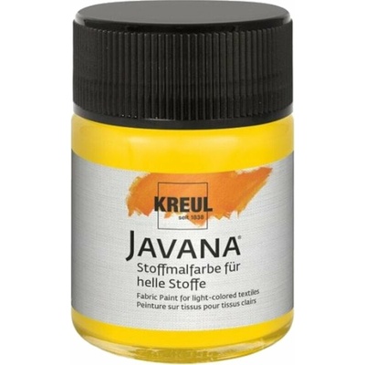 Kreul Javana Light farba na látky golden yellow 50 ml