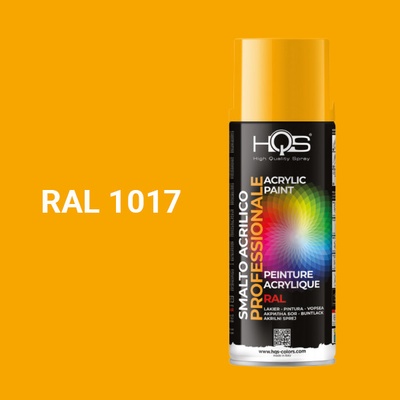 HQS akrylová farba v spreji 400 ml RAL 1017 lesklá
