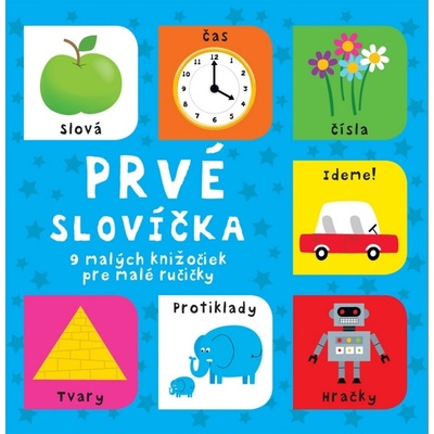Prvé slovíčka - 9 malých knižočiek pre malé ručičky