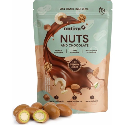 NUTIVA Mandle v slanom karameli 200 g