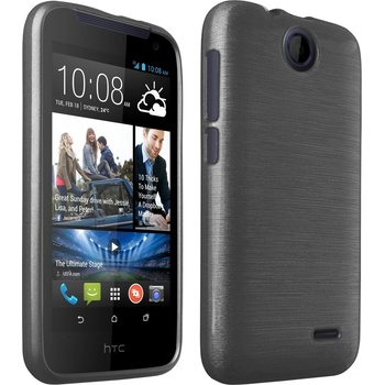 Pouzdro JELLY Case Metalic HTC Desire 310 Černé
