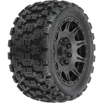 Pro-Line koleso 5.7" pneu Badlands MX57 disk Raid H24 čierny 2