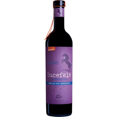 Lunaria Bucefalo Primitivo Vino Da Uve Appassite červené 14,5% 0,75 l (čistá fľaša)
