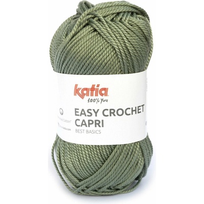 EASY CROCHET CAPRI Katia Farby EASY CROCHET CAPRI: 116 vyblednutá zelená