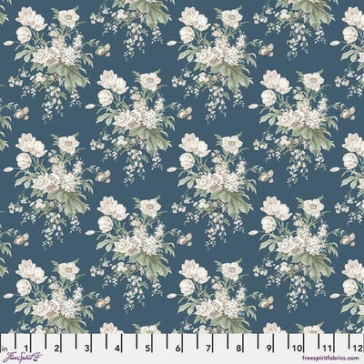 Free Spirit Tournier - Navy Southwold Blue Collection, Sanderson