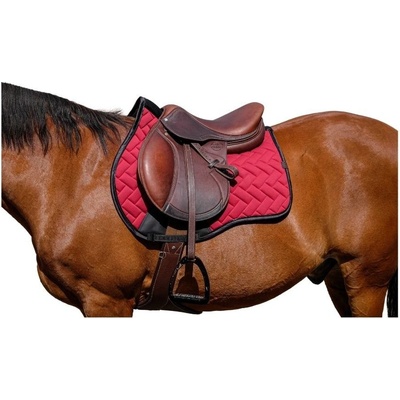 EQUITHEME podsedlová dečka Impulsion vínová