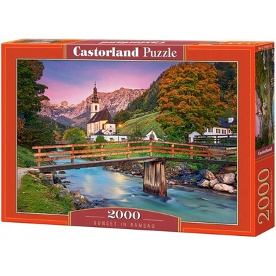 Castor Západ slunce v Ramsau 2000 dílků