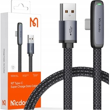 Mcdodo CA-3340 USB na USB-C 6A 90 stupňov, 1,2m