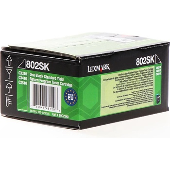 Lexmark Тонер касета за Lexmark CX410dte/CX310n/CX410de/CX510dhe - Toner - 802SC / 80C2SC0 - Cyan - XL - PN 80C2SC0 (80C2SC0)