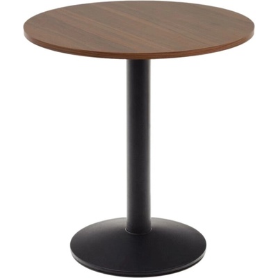Kave Home Ořechový bistro stolek Esilda 70 cm