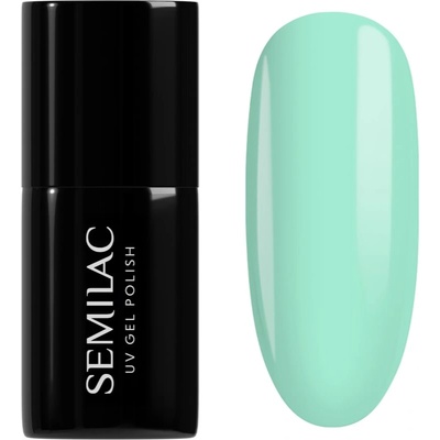 Semilac UV Hybrid Inner Glow гел лак за нокти цвят 972 Mint To Be 7ml