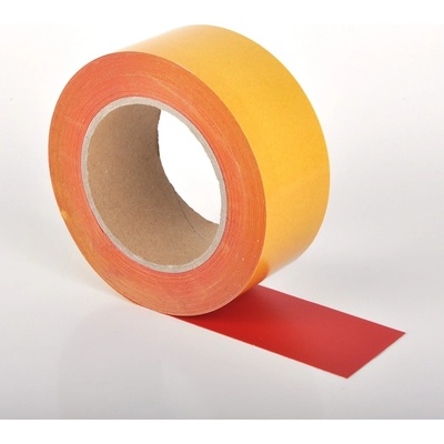 Univerzální podlahová páska WT-5125 – PVC, červená, 50 mm × 10 m