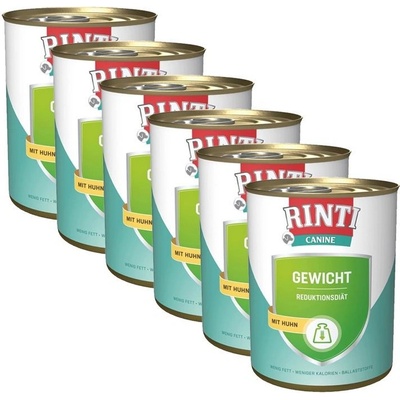 Rinti Canine Weight kura 6 x 800 g